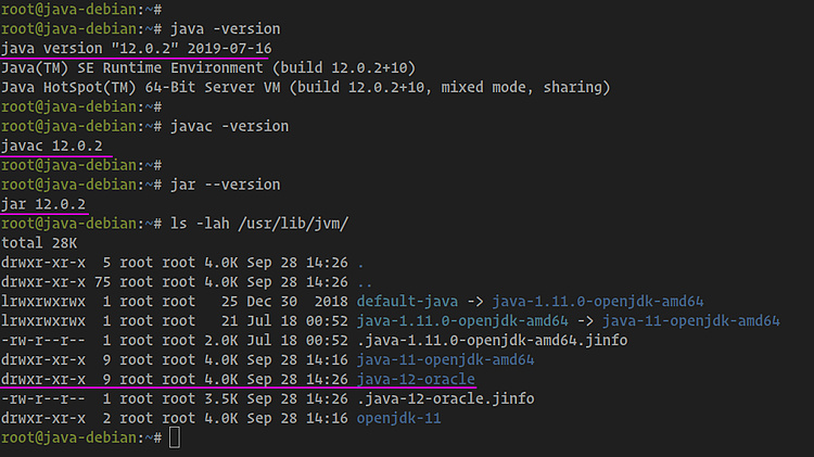 Comprueba la versión de Java