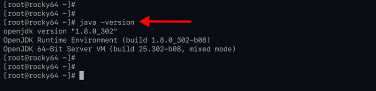 Comprobar la versión de Java