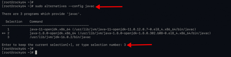 Configurar la versión por defecto de Javac