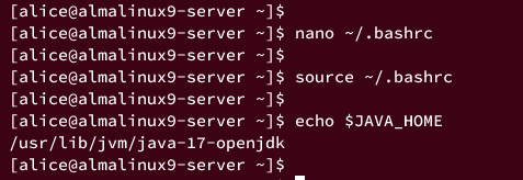 Configuración de JAVA_HOME