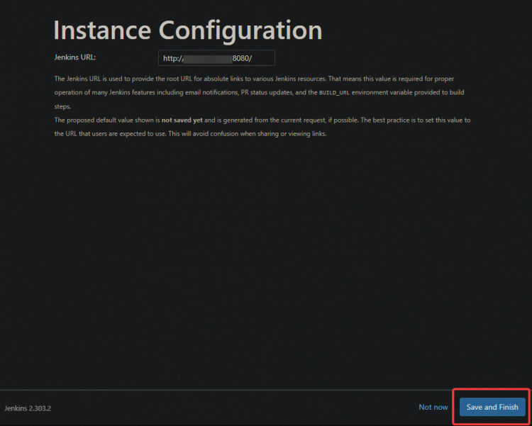 Acceder a la interfaz web de Jenkins