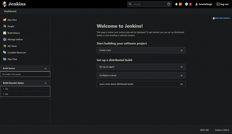 Acceder a la interfaz web de Jenkins