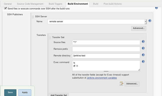 Construir el entorno