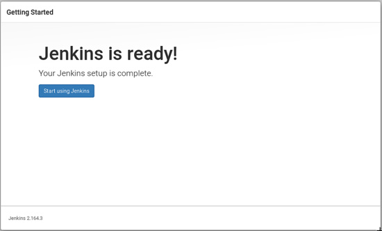 Jenkins está listo