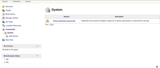 Añadir credenciales