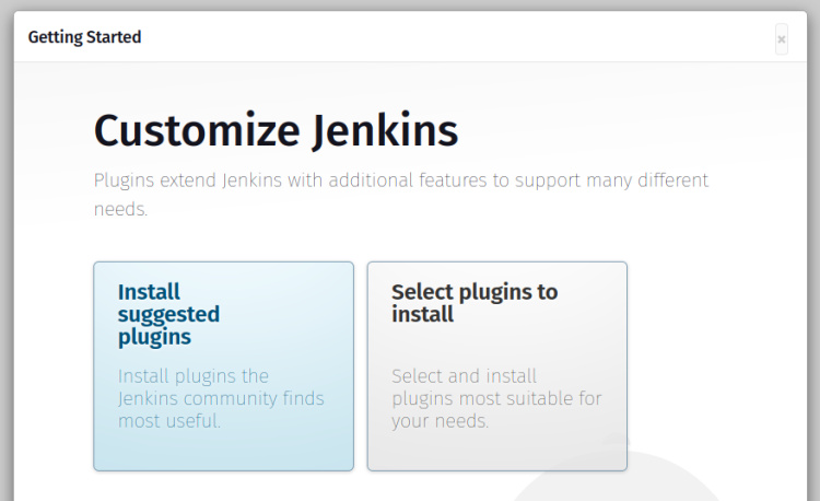 instala los plugins sugeridos