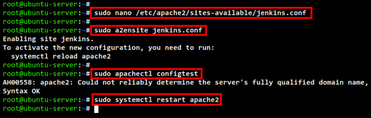 configuración apache2 proxy inverso jenkins