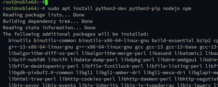 instalar dependencias