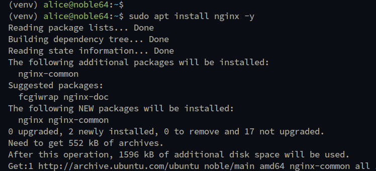 instalar nginx