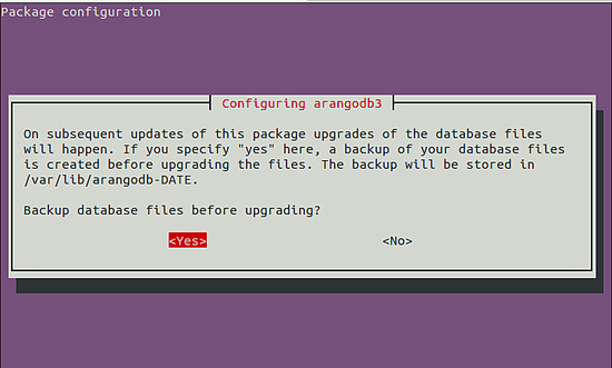 Copia de seguridad de los archivos de la base de datos