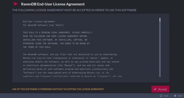 Licencia de RavenDB