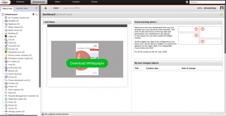 Herramienta de gestión de activos I-Doit