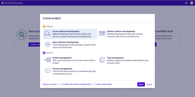 Crear un proyecto