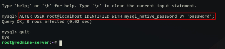 cambiar contraseña raíz