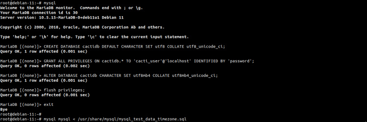 importar base de datos mysql cacti