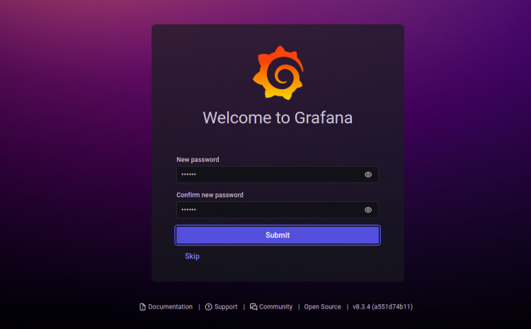 Establecer una nueva contraseña