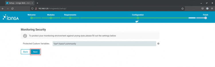 icinga 2 supervisión de la seguridad