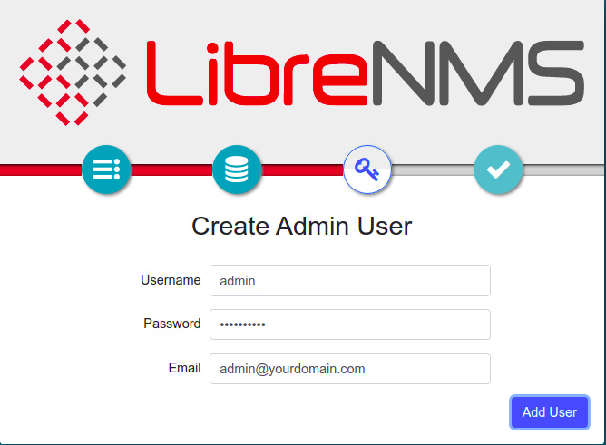 Crear usuario administrador