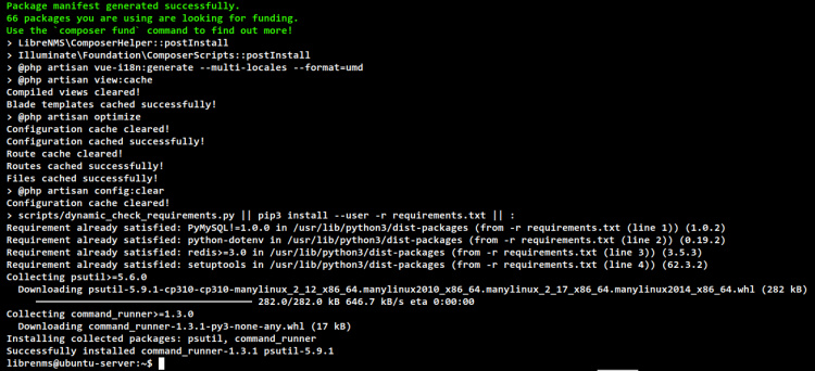 librenms-instalación completada