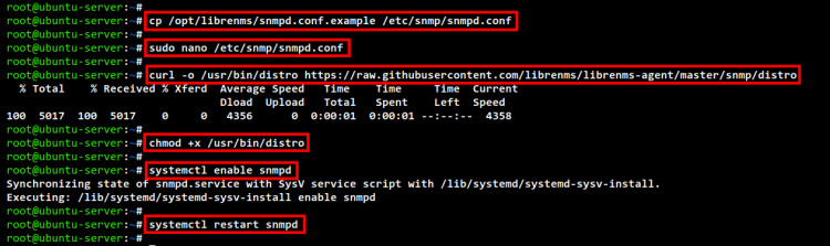 configurar servicio snmp