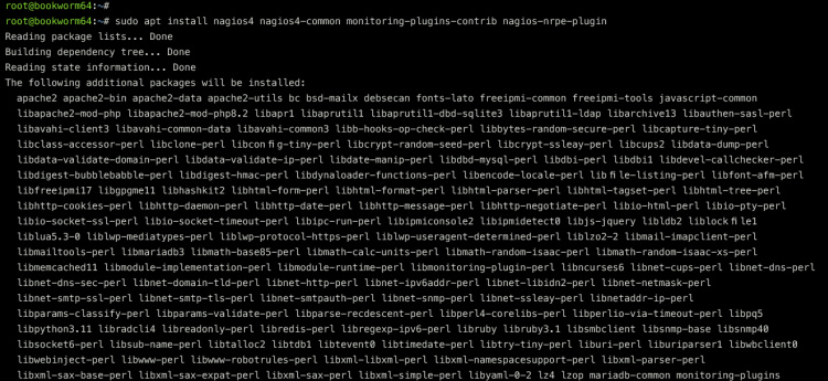 instalar nagios en debian 12