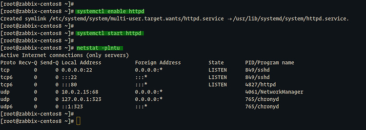 Activar el servidor web Apache