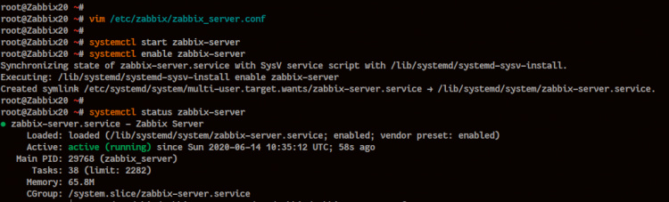 Configurar el servidor Zabbix