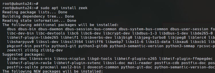 instalar zeek