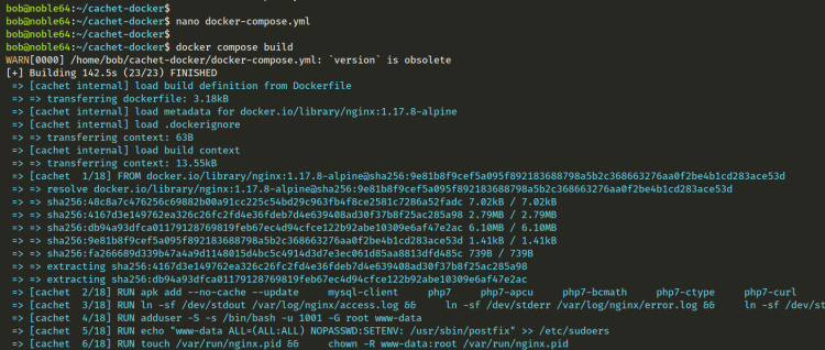 crear imagen de caché