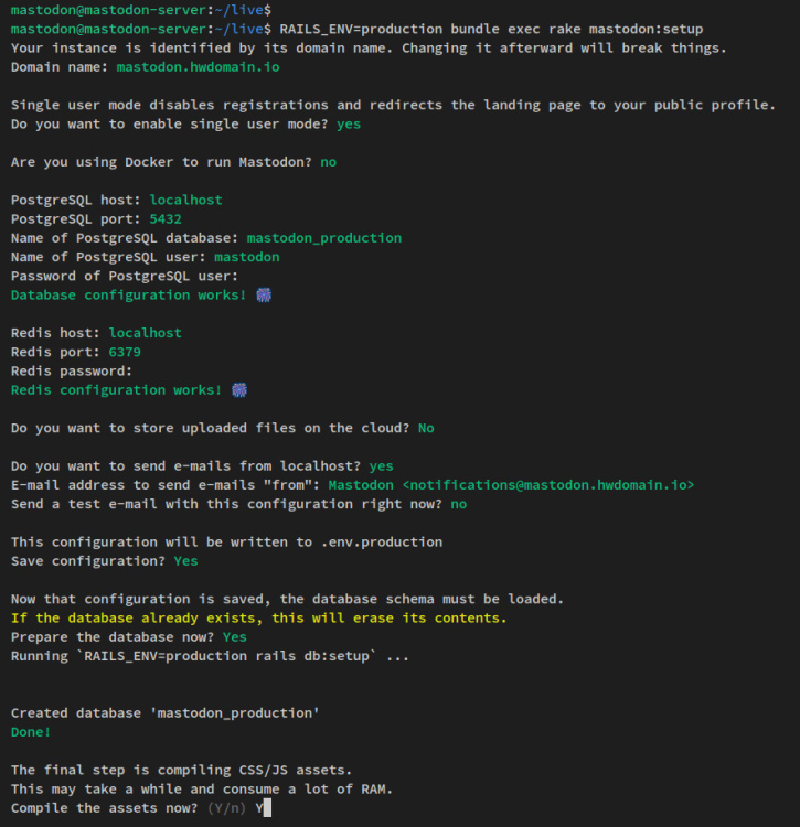 configuración mastodóntica