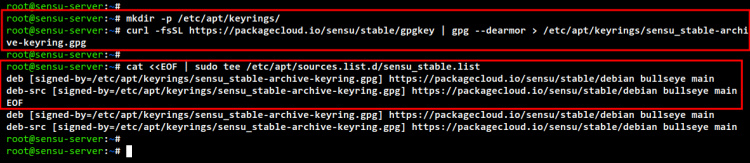 añadir repositorio sensu