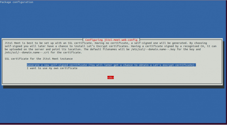 Generar un certificado SSL
