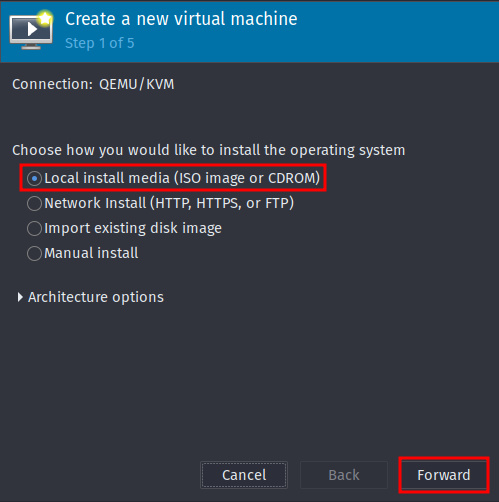 archivo multimedia de instalación