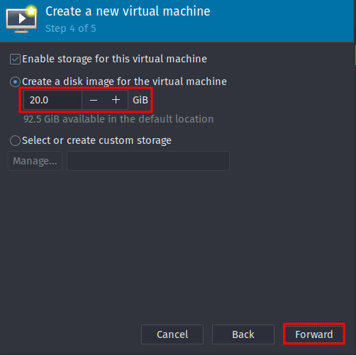 disco de instalación