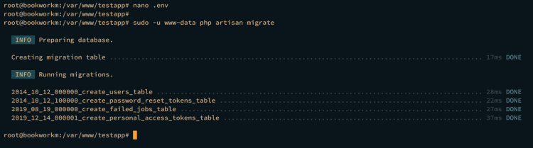 migrar base de datos
