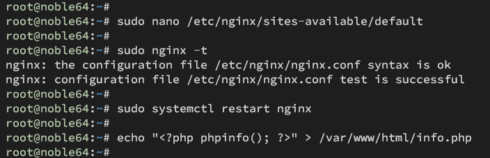 integrar nginx y php-fpm