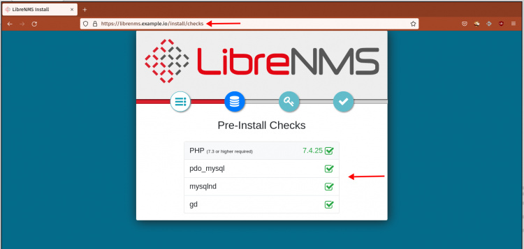 LiubreNMS Comprobaciones previas a la instalación