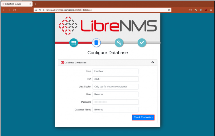 Base de datos LibreNMS Check