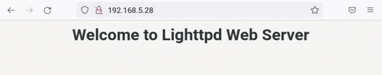 índice lighttpd