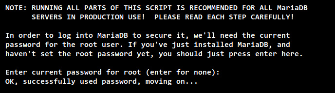 mysql_instalación_segura