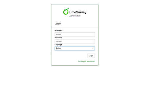Acceder a LimeSurvey
