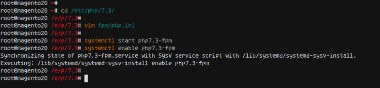 Instalar y configurar PHP-FPM 7.3