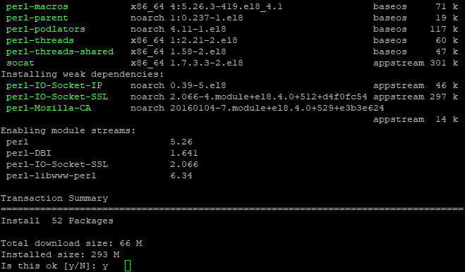 instalar mariadb-server