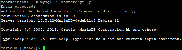 Crear un nuevo usuario administrativo