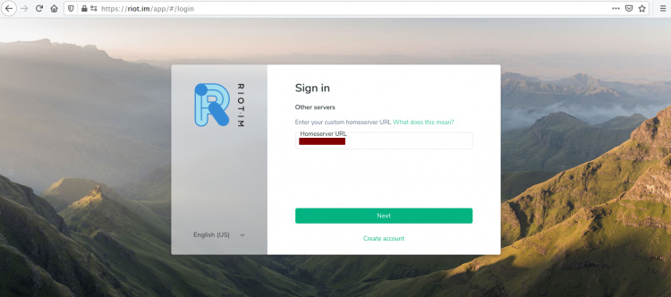 Motín con dominio personalizado