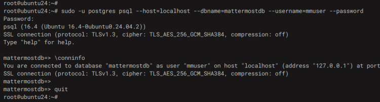 comprueba la conexión