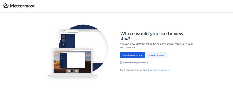 configuración de mattermost