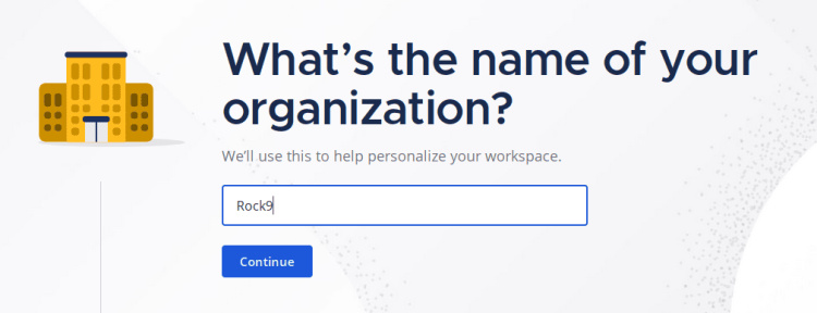 configurar nombre org