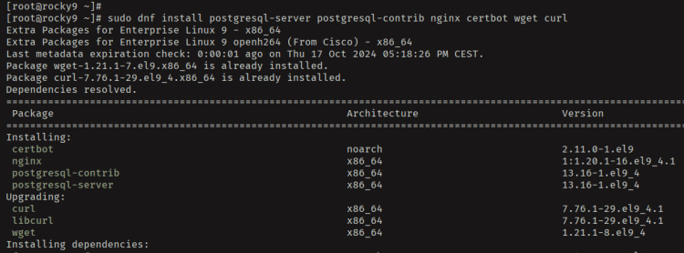 instalar deps