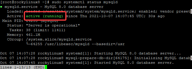 Instalar el servidor MySQL